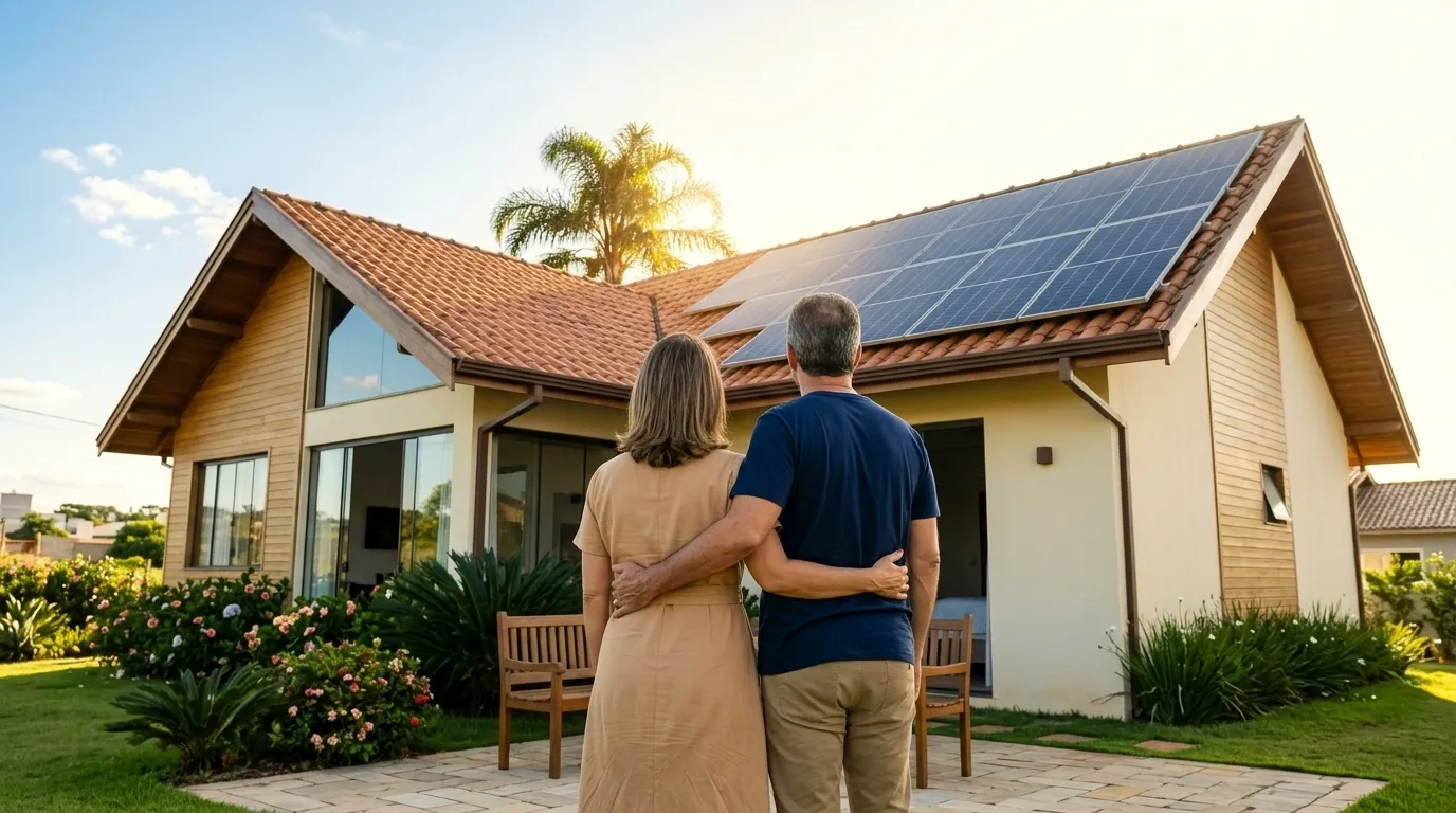 Como funciona o financiamento de placas solares em 2026