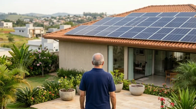 Financiamento de energia solar residencial em 2026