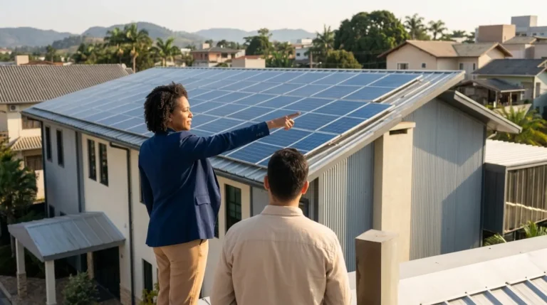 Como funciona a energia solar empresarial: passo a passo