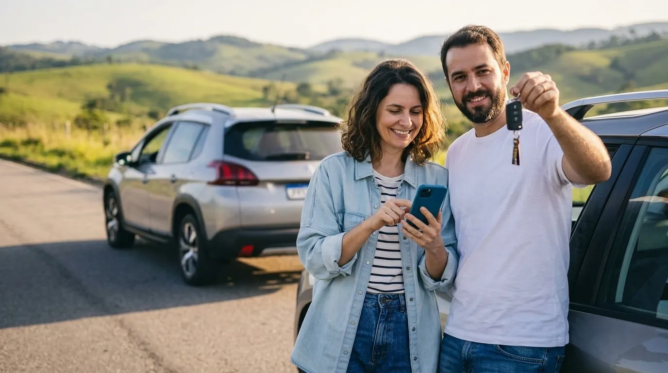Posso usar carro financiado como garantia?