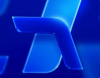 Imagem de fundo azul escuro. Do lado esquerdo, temos uma haste e boomerangs em 3D.