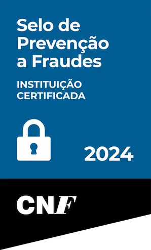 Selo de Prevenção a Fraude Instituição Certificada 2024 CNF