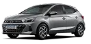 Hyundai B20 de cor prata